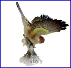 Lorenz Hutschenreuther EUROPEAN GOLDFINCH Bird FIGURINE German Porcelain GRANGET Lorenz Hutschenreuther EUROPEAN GOLDFINCH Bird FIGURINE German Porcelain GRANGET