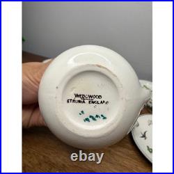 Lot of 16 Wedgwood Etruria England Porcelain Bird Pheasant Tea Set Cups Dishes