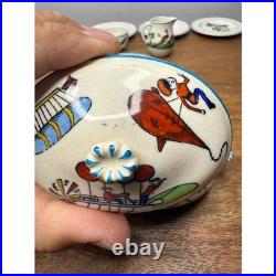 Lot of 16 Wedgwood Etruria England Porcelain Bird Pheasant Tea Set Cups Dishes Lot of 16 Wedgwood Etruria England Porcelain Bird Pheasant Tea Set Cups Dishes