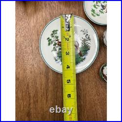 Lot of 16 Wedgwood Etruria England Porcelain Bird Pheasant Tea Set Cups Dishes