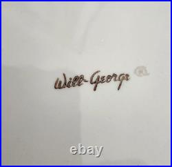 MCM Will George & Leftons 3 piece Flamingo Pair & Pond