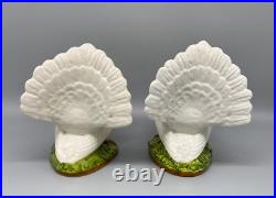 Mid Century Italian White Dove Birds a Pair