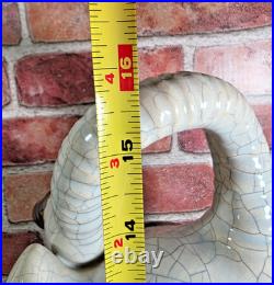 Mid Size Ceramic Artistic Super Fast Running Bird Ostriches Bird Duck Figure