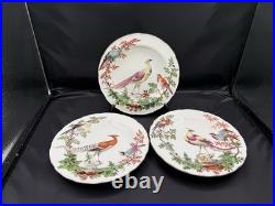 Mottahedeh Colonial Williamsburg Bird Plates Set of 3