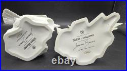 Noble Conqueror & Silent Hunter Jonathan Bronson Franklin Porcelain Bird Statue