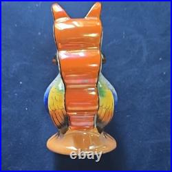 Noritake Handpainted Porcelain Peacock Bird Figurine Handmade Made in Japan