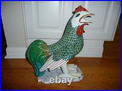 Oggetti Mangani 14 Porcelain Rooster Statue / Sculpture bird / chicken / hen