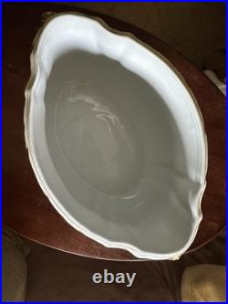 Ormolu Song Bird Planter French Porcelain