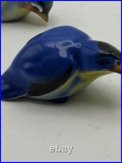 Pair Royal Doulton Fledgling Bird Figurines HN137B & HN145A 1917-1936
