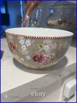 PiP Studio Floral, Butterflies Bird Fine Porcelain 5 Pieces Bowls Mug NEVER USED