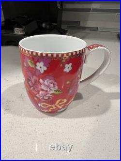 PiP Studio Floral, Butterflies Bird Fine Porcelain 5 Pieces Bowls Mug NEVER USED