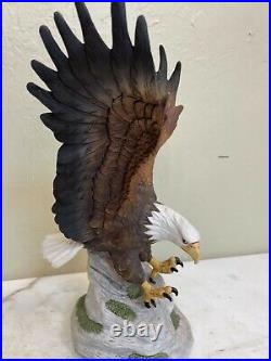 Porcelain Eagle Statue