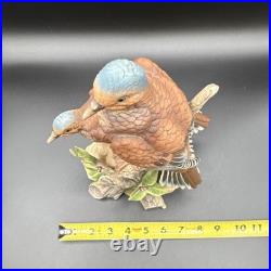 Porcelain Figurine Titled'Mourning Doves' by Andrea by Sadek Made In Japan