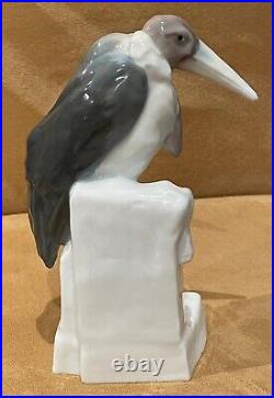 Porcelain Karl Ens Marabou Stork Figurine Statue Bird Made in 1920's in Germany