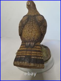 RARE Andrea By Sadek Ruffed Grouse Figurine FACTORY SAMPLE Prototype Revised