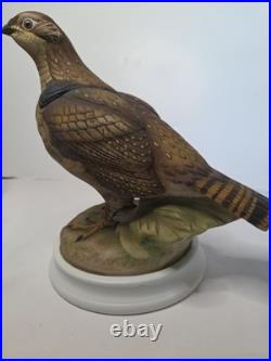 RARE Andrea By Sadek Ruffed Grouse Figurine FACTORY SAMPLE Prototype Revised