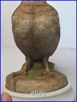 RARE Andrea By Sadek Ruffed Grouse Figurine FACTORY SAMPLE Prototype Revised
