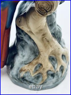 RARE Royal Dux Vintage porcelain Parrot