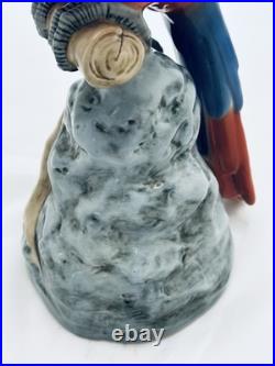 RARE Royal Dux Vintage porcelain Parrot