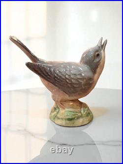RARE Vtg. Beswick'WHITETHROAT 2106 Bird Avian Porcelain Made in England