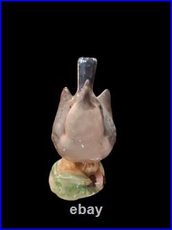 RARE Vtg. Beswick'WHITETHROAT 2106 Bird Avian Porcelain Made in England