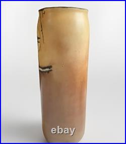 Rare Antique Limoges Porcelain Vase Hand-Painted Crow Moon PL France 11 Bird