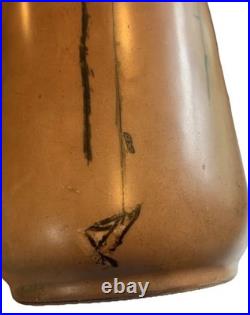 Rare Antique Limoges Porcelain Vase Hand-Painted Crow Moon PL France 11 Bird