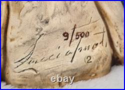 Rare! Cacciapuoti Signed Italian Parrot Sculpture Limited Edition 9/500 17.25