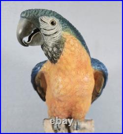 Rare! Cacciapuoti Signed Italian Parrot Sculpture Limited Edition 9/500 17.25