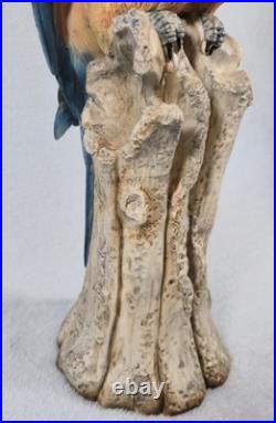 Rare! Cacciapuoti Signed Italian Parrot Sculpture Limited Edition 9/500 17.25