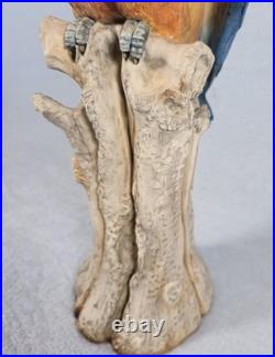 Rare! Cacciapuoti Signed Italian Parrot Sculpture Limited Edition 9/500 17.25