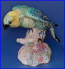 Rare Vintage 6.25 1930s 40s Beswick England 930 Porcelain Parrot