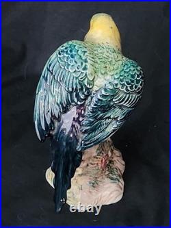 Rare Vintage 6.25 1930s 40s Beswick England 930 Porcelain Parrot