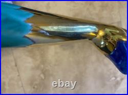Rare Vintage Andrea By Sadek Porcelain Clay Kutani Duck Sculpture, Signed, Japan