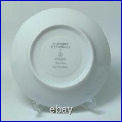 Raynaud Limoges Histoire Naturelle Tea Cup and Sauce Porcelain Bird Butterfly