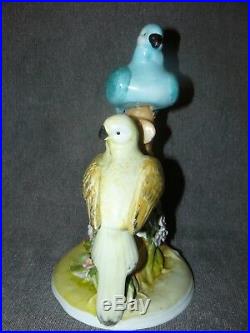 Romanian Apulum Lucru Manual Ceramic Porcelain Bird Statue Figurine Mint Shape