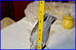 Rosenthal 1654 Germany Nuthatch Bird on Branch by Kleiber Handpainted Porcela