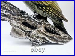 Rosenthal Bird Woodpecker Figurine Fritz Heindenreich 11 Signed. Grünspecht