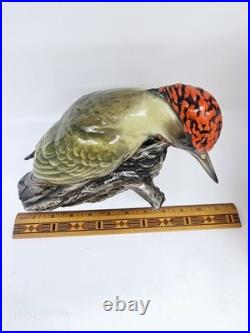 Rosenthal Bird Woodpecker Figurine Fritz Heindenreich 11 Signed. Grünspecht