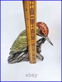 Rosenthal Bird Woodpecker Figurine Fritz Heindenreich 11 Signed. Grünspecht
