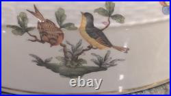 Rothschild Bird Top Covered Tureen Herond 42RO Hungary Handpainted Porcelain Vtg