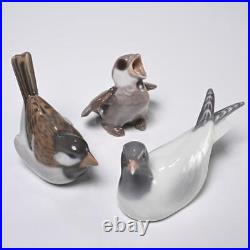 Royal Copenhagen Bing Grondahl Denmark Porcelain Bird Lot 1852 1468 1081