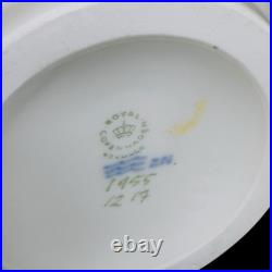 Royal Copenhagen Porcelain Lg Table Lamp Flying Geese Birds 25 Tall Landscape