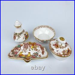 Royal Crown Derby 26 PIECES SET Olde Avesbury England Bone China Plates Mugs Tea