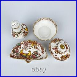 Royal Crown Derby 26 PIECES SET Olde Avesbury England Bone China Plates Mugs Tea