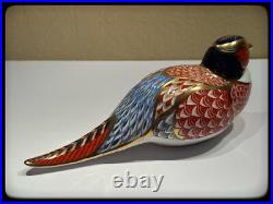 Royal Crown Derby Pheasant Figurine Bone China in Excellent Condition