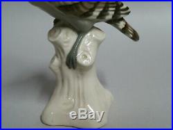 Royal Dux hoopoe bird figurine statue marked porcelain 3534 10