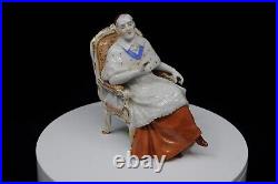 Schierholz Porcelain Figurine of Cardinal/Pope Sitting in Chair POPE INNOCENT X