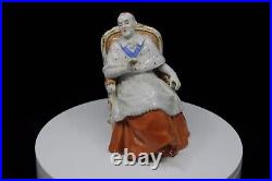 Schierholz Porcelain Figurine of Cardinal/Pope Sitting in Chair POPE INNOCENT X