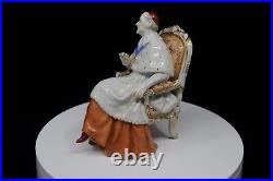 Schierholz Porcelain Figurine of Cardinal/Pope Sitting in Chair POPE INNOCENT X